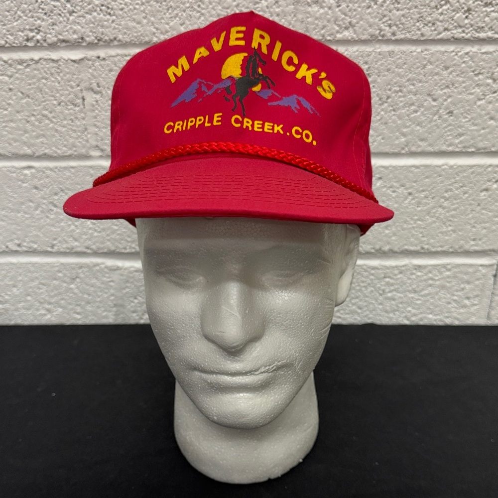 Maverick’s Cripple Creek Co vintage 90’s vibe men’s SnapBack hat